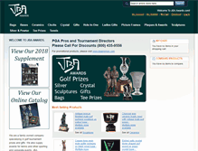 Tablet Screenshot of jbaawards.com
